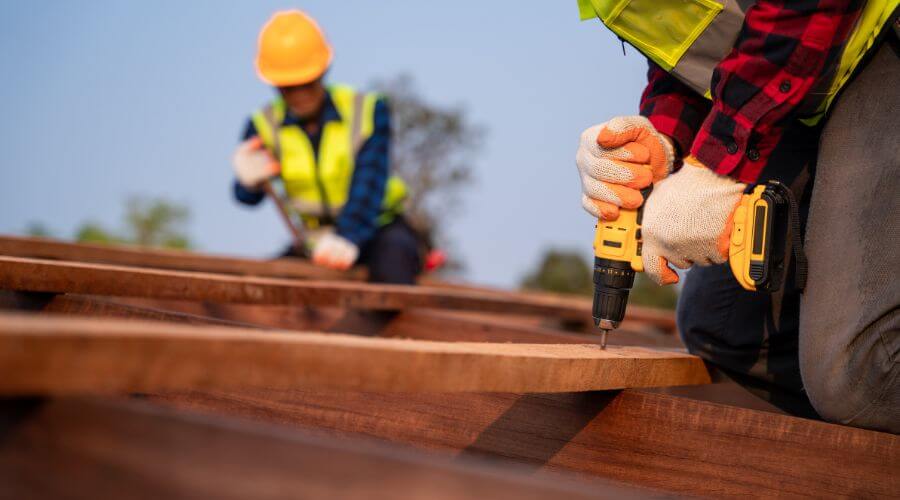 Professional metal roof installation in Guys, TN